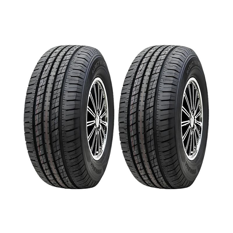 لاستیک خودرو بارز مدل v696 سایز 14 _ 75 _ 205 میلی‌متر تولید سال 2026   2 حلقه