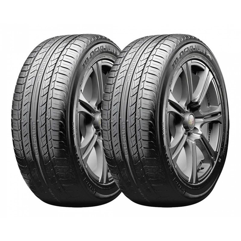 لاستیک خودرو بلک هاوک مدل hh01 سایز 195_60_15   دو حلقه