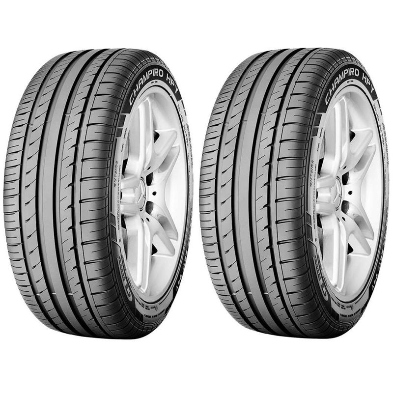 لاستیک خودرو جی تی رادیال مدل hpy سایز 225_40r19   دو حلقه