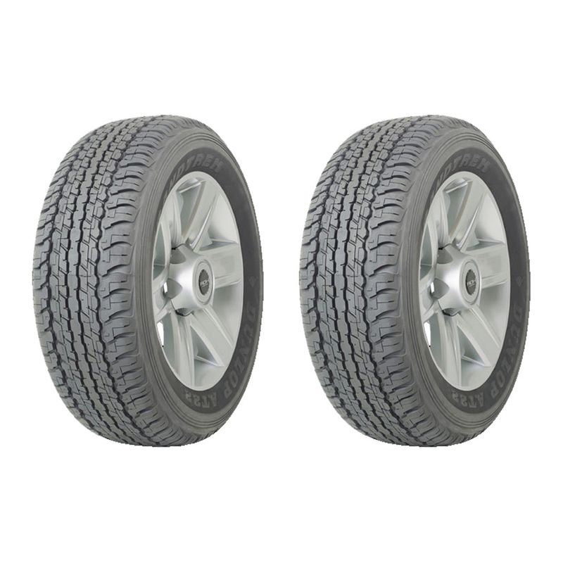 لاستیک خودرو دانلوپ مدل at22 سایز 265_60r18   دو حلقه
