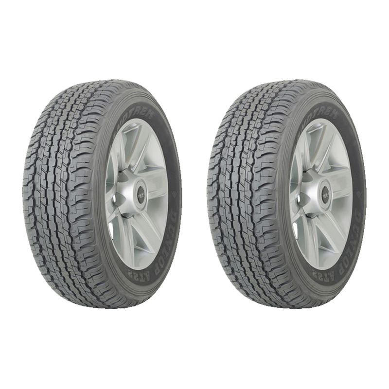 لاستیک خودرو دانلوپ مدل at22 سایز 285_60r18   دو حلقه