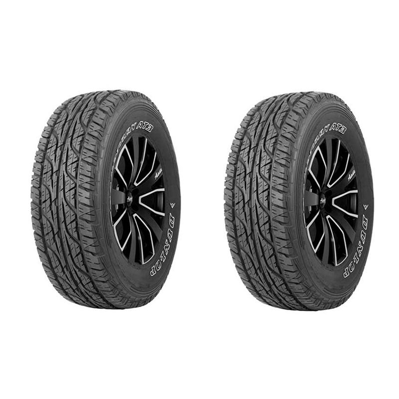 لاستیک خودرو دانلوپ مدل grantrek at3 سایز 225_75r16   دو حلقه