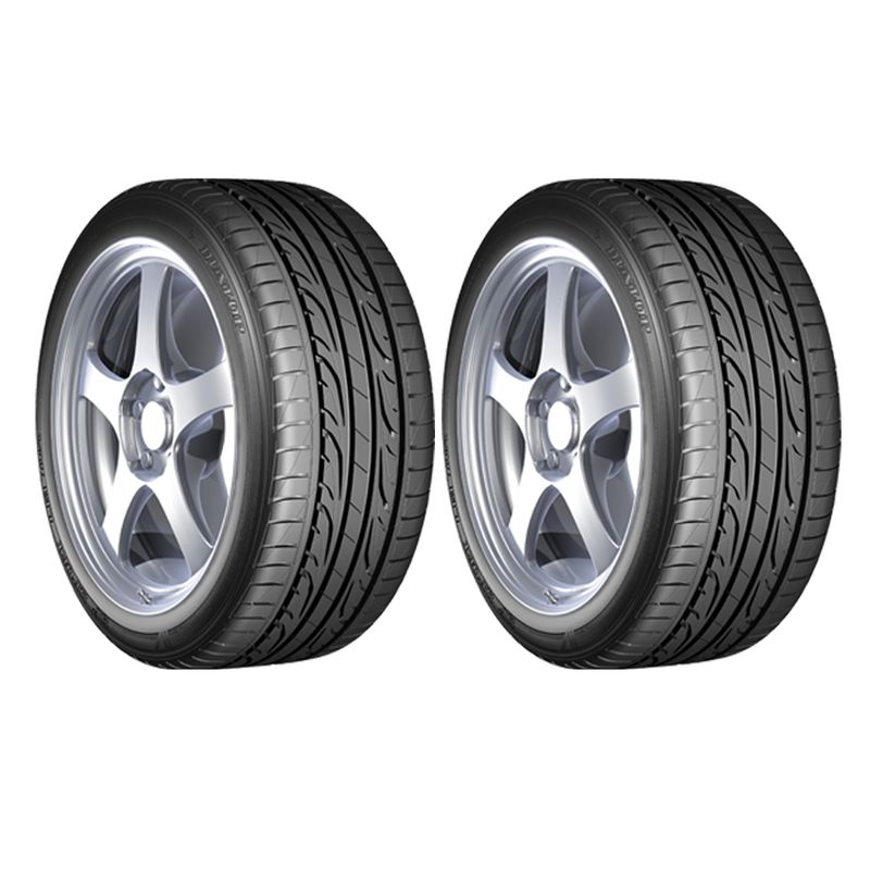 لاستیک خودرو دانلوپ مدل lm704 سایز 215_55r16   دو حلقه