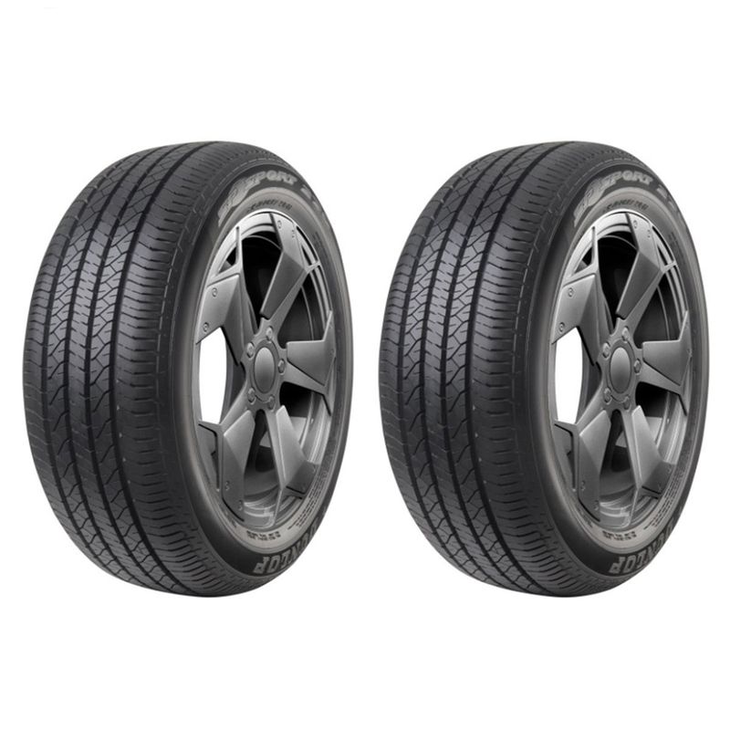 لاستیک خودرو دانلوپ مدل sp270 سایز 235_55r18   دو حلقه