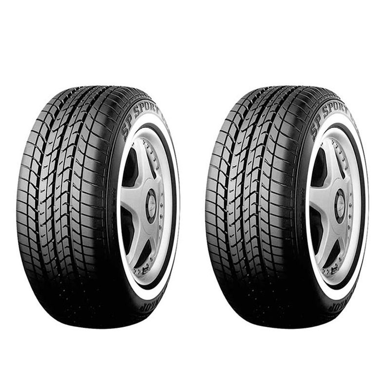 لاستیک خودرو دانلوپ مدل sp601 سایز 205_60r14   دو حلقه
