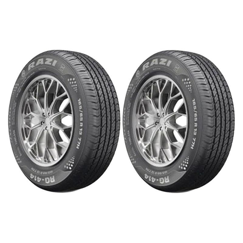 لاستیک خودرو رازی تایر مدل rg410 سایز 185_60_14  دو حلقه