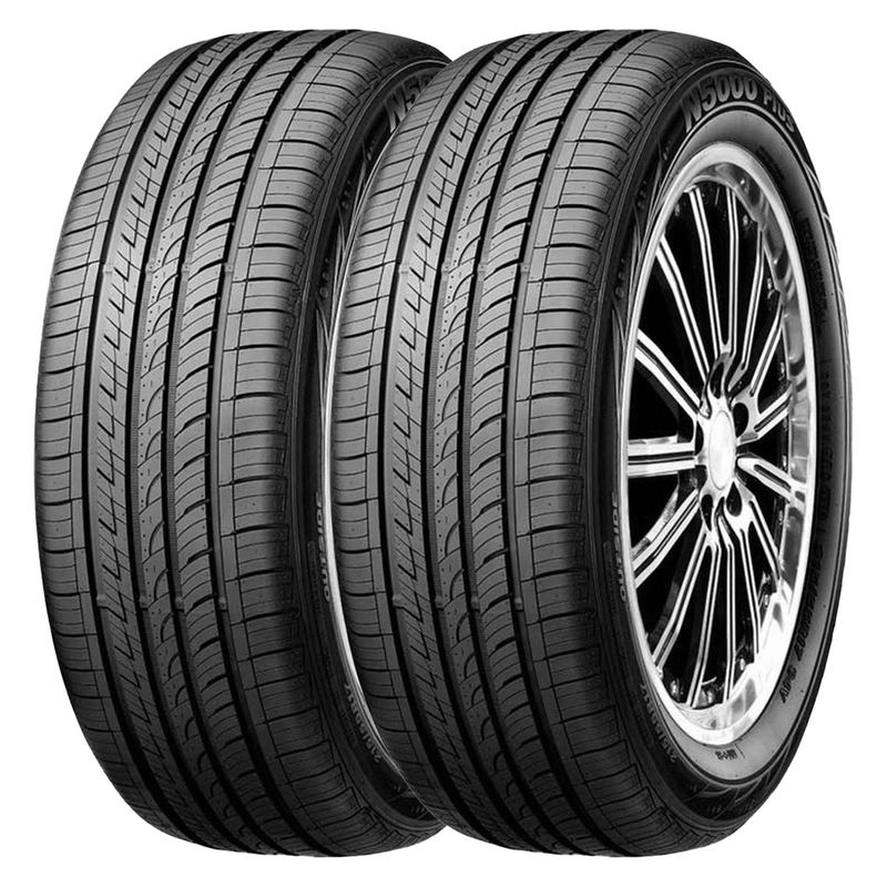 لاستیک خودرو رودستون مدل n5000 plus سایز 205_60r14  دو حلقه