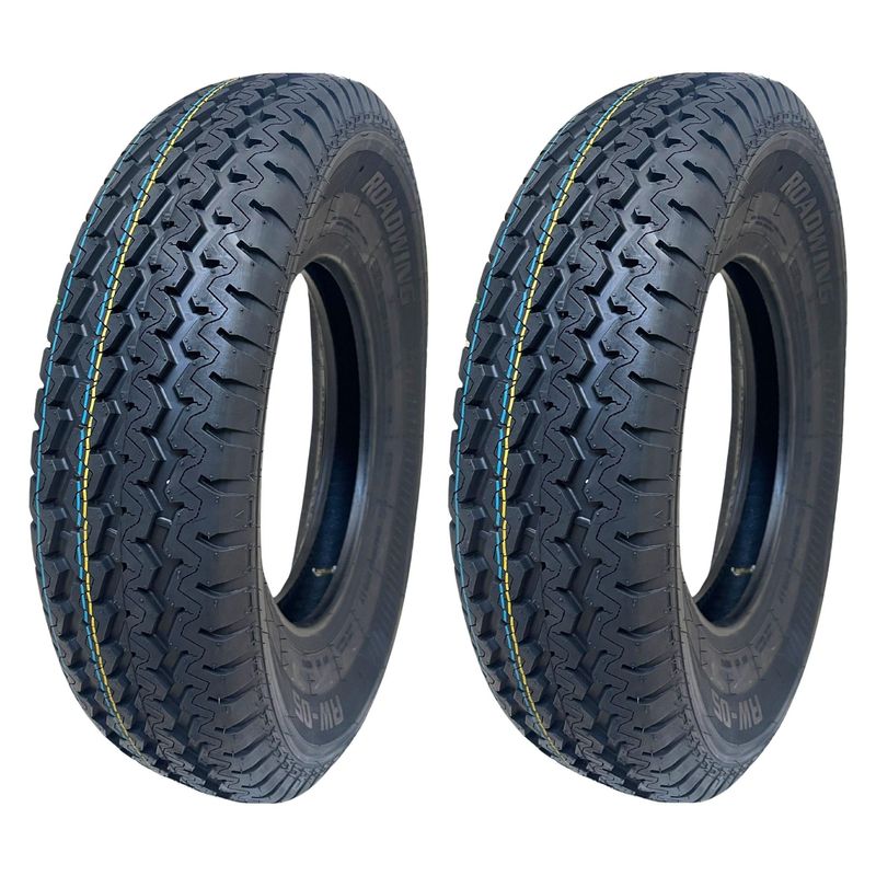 لاستیک خودرو رودوینگ مدل rw 05 سایز 195r14   دو حلقه
