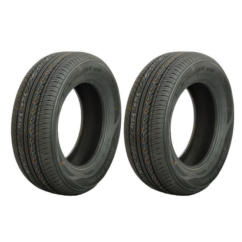 لاستیک خودرو زتوم مدل ku33 سایز 205_60_14  دوحلقه