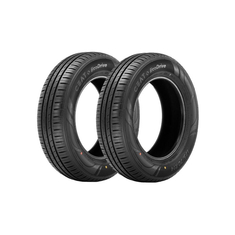لاستیک خودرو سی ات مدل eco drive سایز 165_65r13   دو حلقه