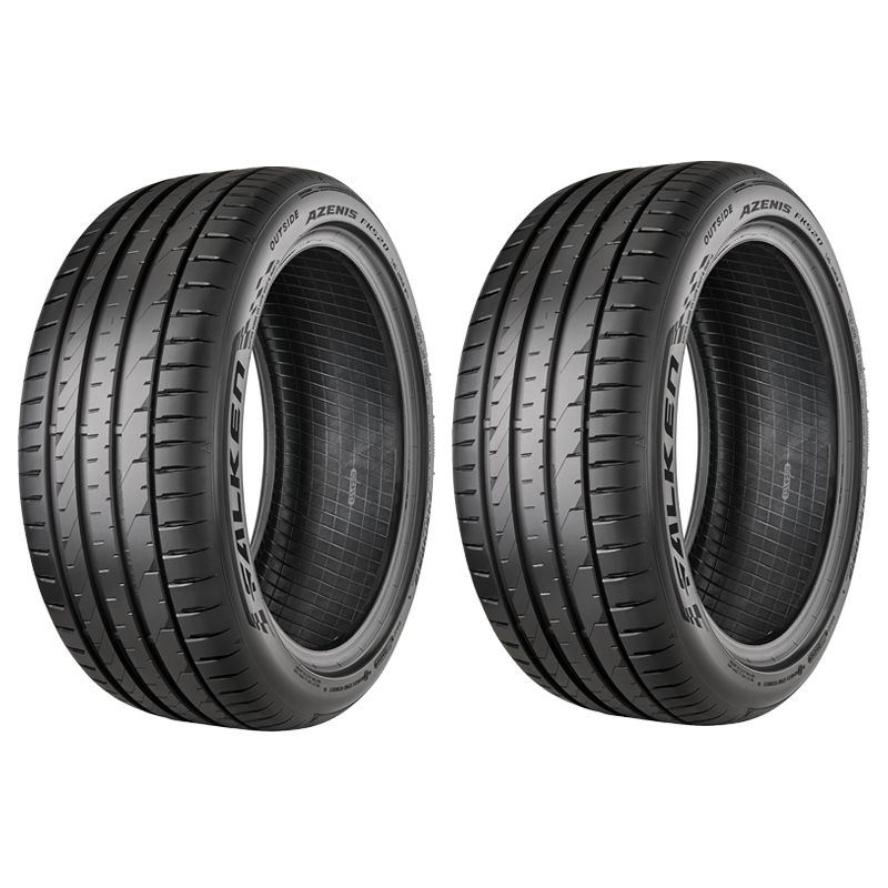 لاستیک خودرو فالکن مدل azenis fk520 سایز 18 _ 45 _ 245 میلی‌متر تولید سال 2023   2 حلقه
