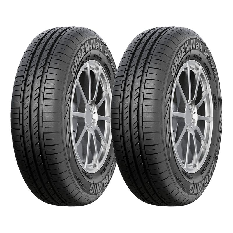 لاستیک خودرو لینگ لانگ مدل green max eco touring سایز 13 _ 65 _ 165 میلی‌متر تولید سال 2025   2 حلقه