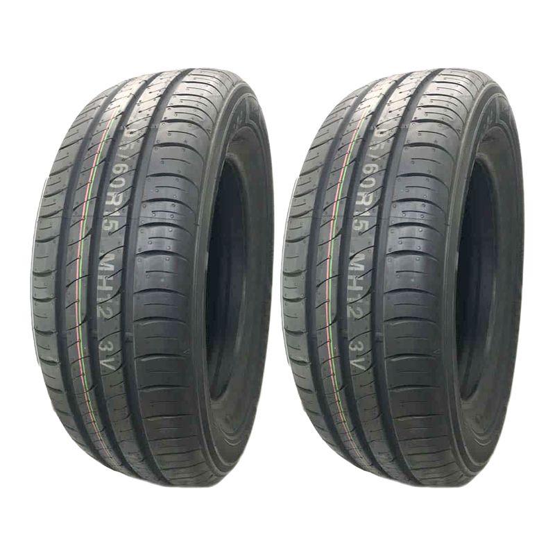 لاستیک خودرو مارشال مدل mh12 سایز 205_60r15   دو حلقه