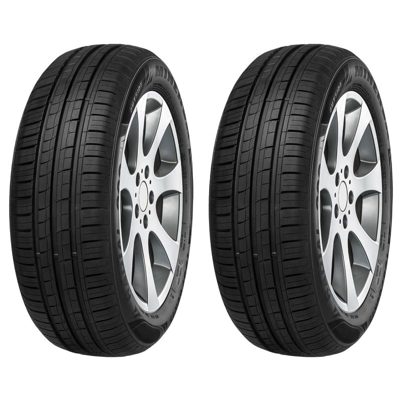 لاستیک خودرو مینروا مدل 209 سایز 205_60r16   دو حلقه