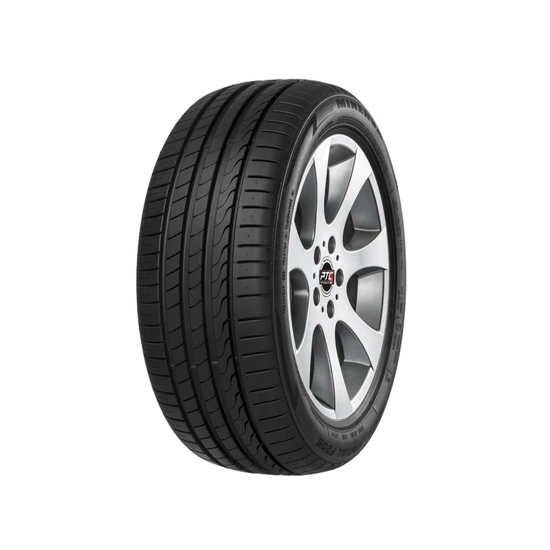 لاستیک خودرو مینروا مدل f205 سایز 18 _50 _225  2 حلقه