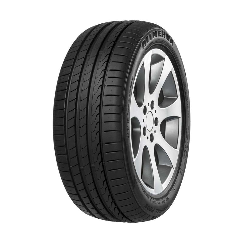 لاستیک خودرو مینروا مدل f205 سایز 225_45r18  یک حلقه