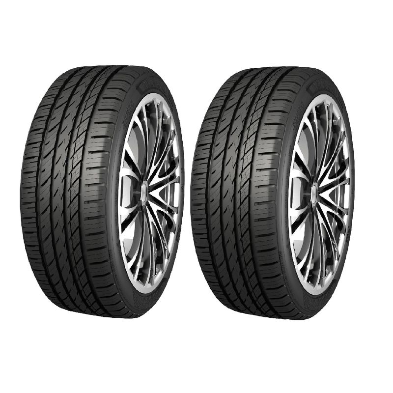 لاستیک خودرو نانکنگ مدل ns25 سایز  195_55r16   دو حلقه