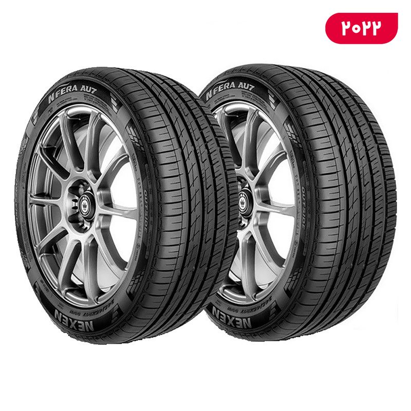 لاستیک خودرو نکسن مدل nfera au7 سایز 245_45r18   دو حلقه