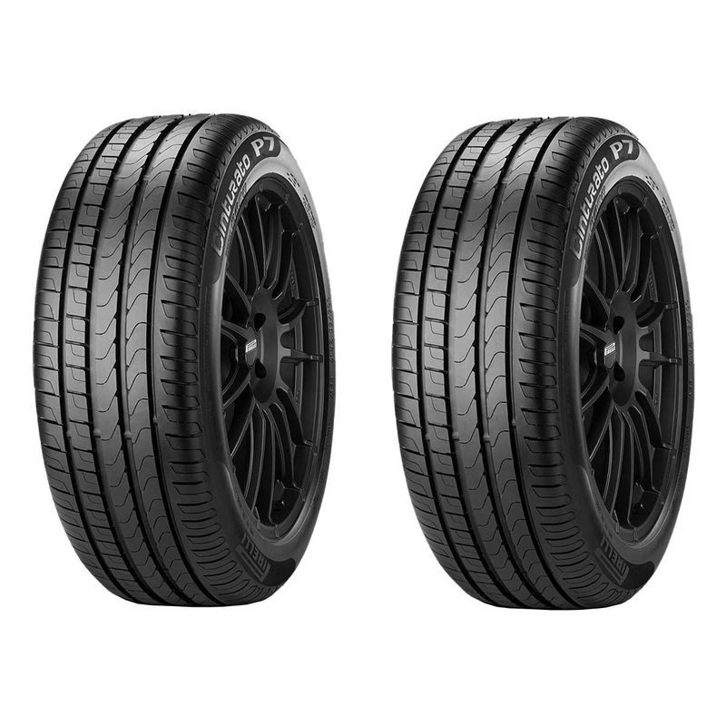 لاستیک خودرو پیرلی مدل p7 سایز 205_55r16   دو حلقه