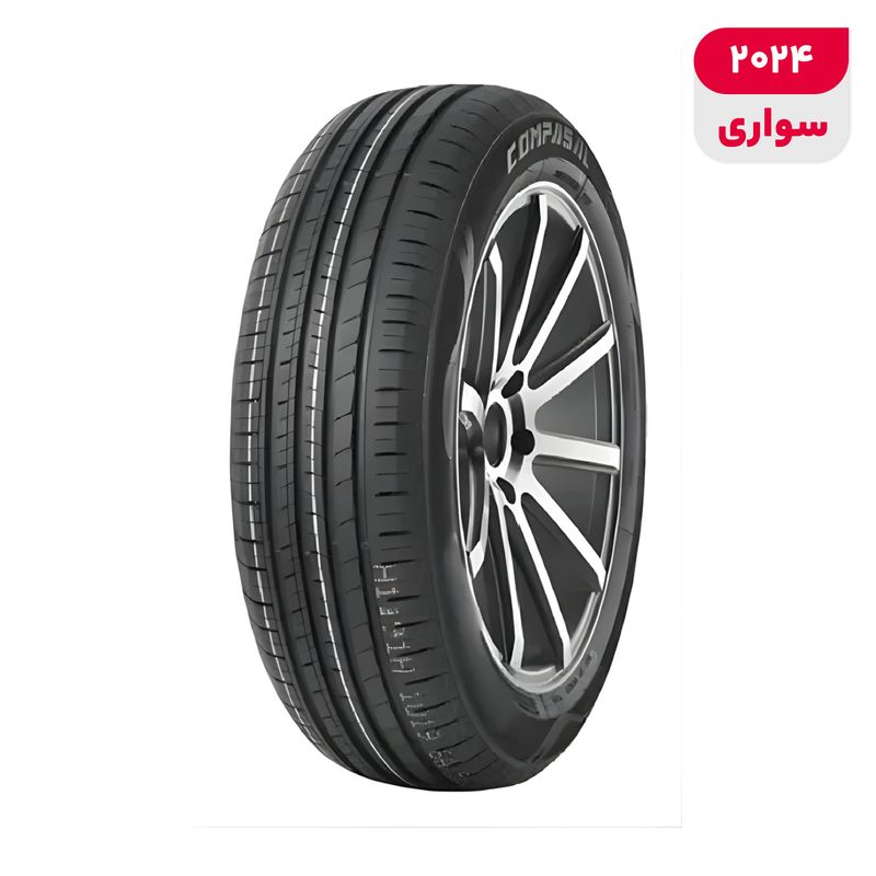 لاستیک خودرو کامپاسل مدل blazer hp سایز 13 _ 65 _ 165 میلی‌متر تولید سال 2024   1 حلقه