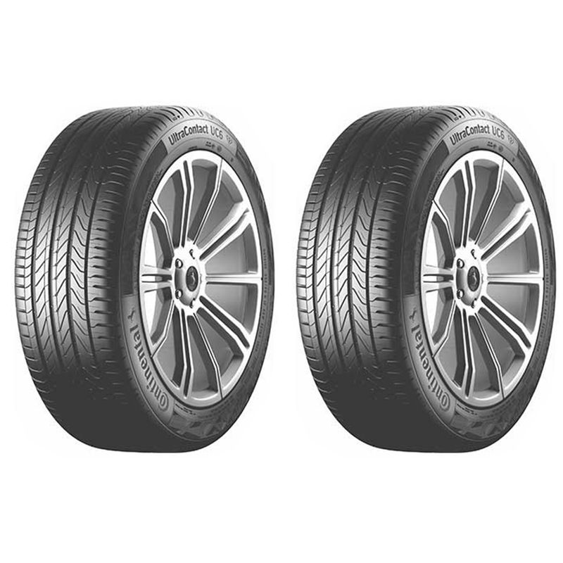 لاستیک خودرو کنتیننتال مدل uc6 سایز 215_55r16   دو حلقه