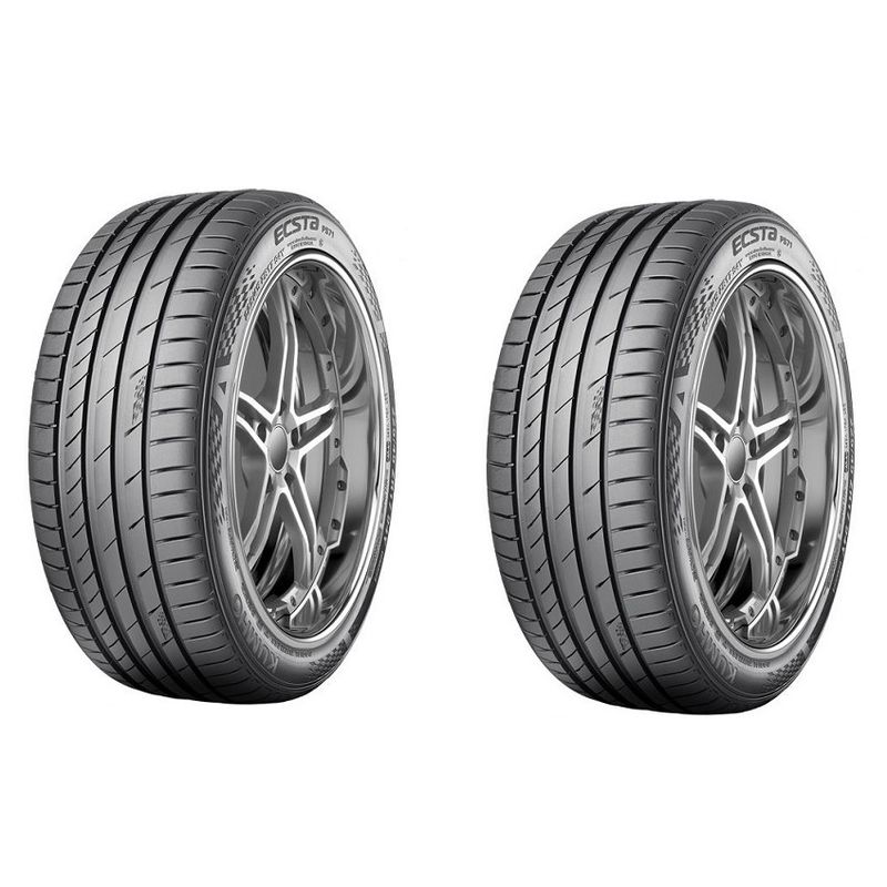 لاستیک خودرو کومهو تایر مدل ecsta ps71 سایز 215_45r18  دو حلقه