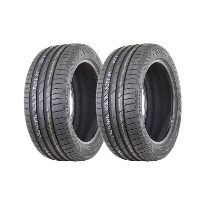 لاستیک خودرو کومهو تایر مدل ta91 سایز 235_45_18   دو حلقه