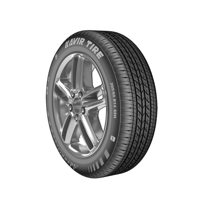 لاستیک خودرو کویر تایر مدل kb44 سایز 14 _ 60 _ 205 میلی‌متر تولید سال 2025   2 حلقه