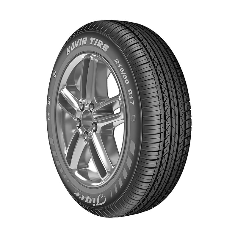 لاستیک خودرو کویر تایر مدل tiger (17) kb66 سایز 215_60_17   تک حلقه