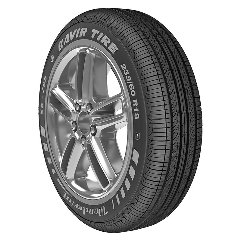 لاستیک خودرو کویر تایر مدل wonderfull (235_18) kb700 سایز 235_60_18   تک حلقه