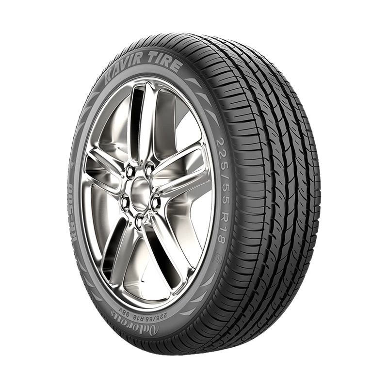 لاستیک خودرو کویر مدل valorous kb500 سایز 225_55_18   دو حلقه