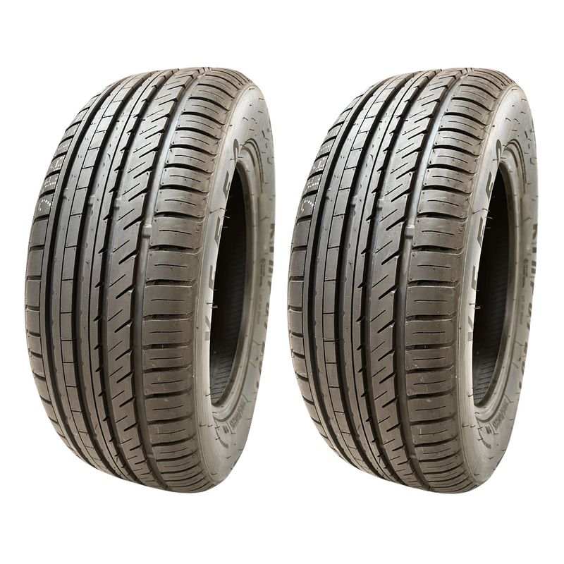 لاستیک خودرو کینفارست مدل kf550 سایز 205_60r14   دو حلقه