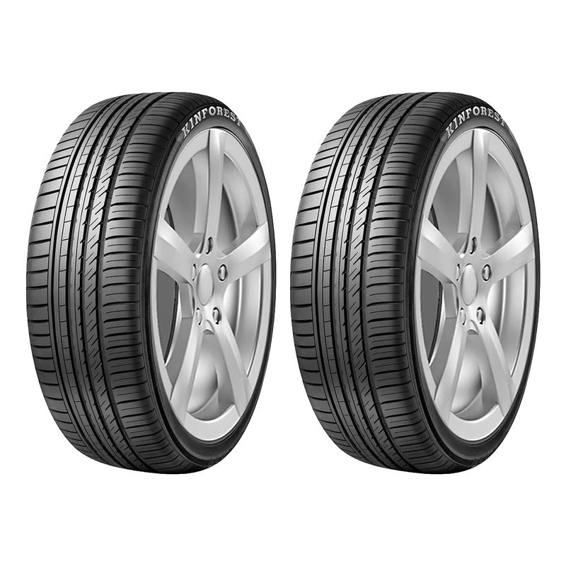 لاستیک خودرو کینفارست مدل kf550 سایز 235_55r19   دو حلقه