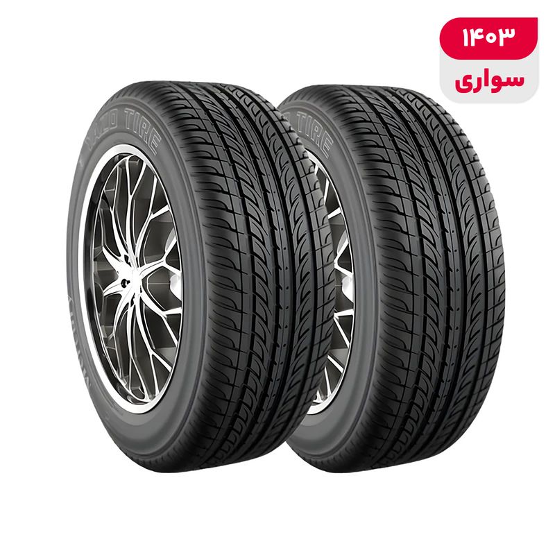 لاستیک خودرو یزد تایر مدل mercury سایز 15 _ 65 _ 195 میلی‌متر تولید سال 1403   2 حلقه