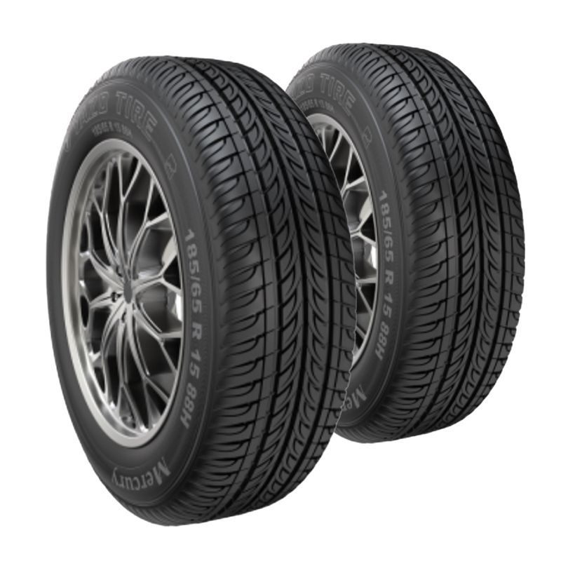 لاستیک خودرو یزد تایر مدل t mercury سایز 15 _ 65 _ 185 میلی‌متر تولید سال 1404   2 حلقه