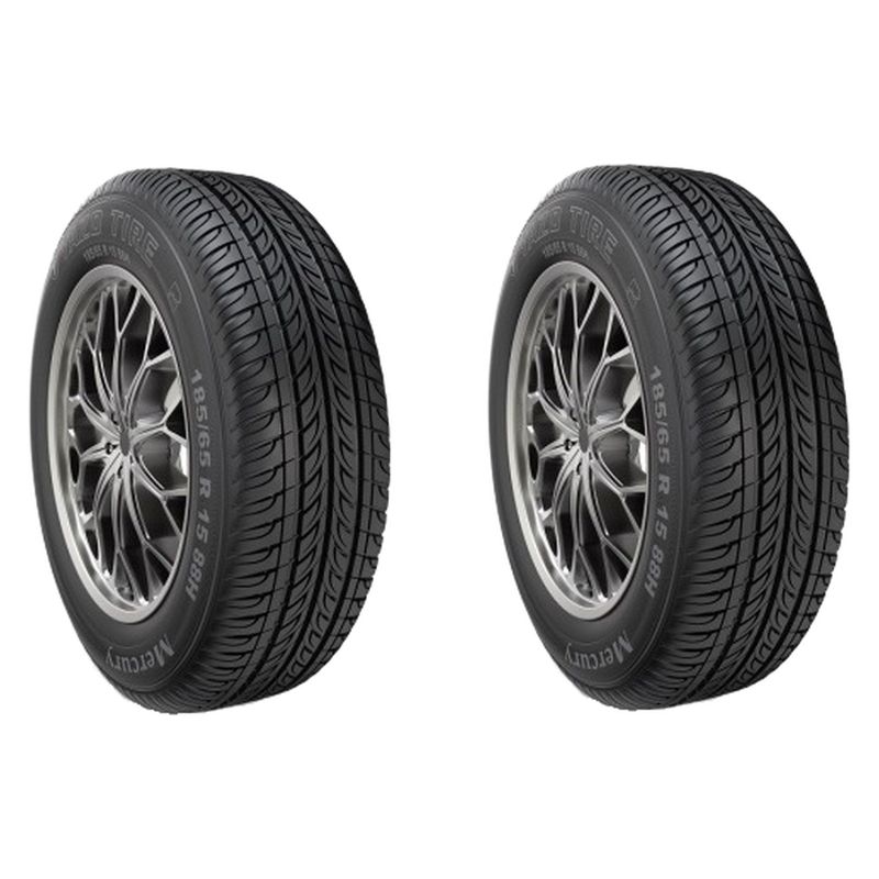 لاستیک خودرو یزد تایر مدل مرکوری سایز 205_60r15   دو حلقه