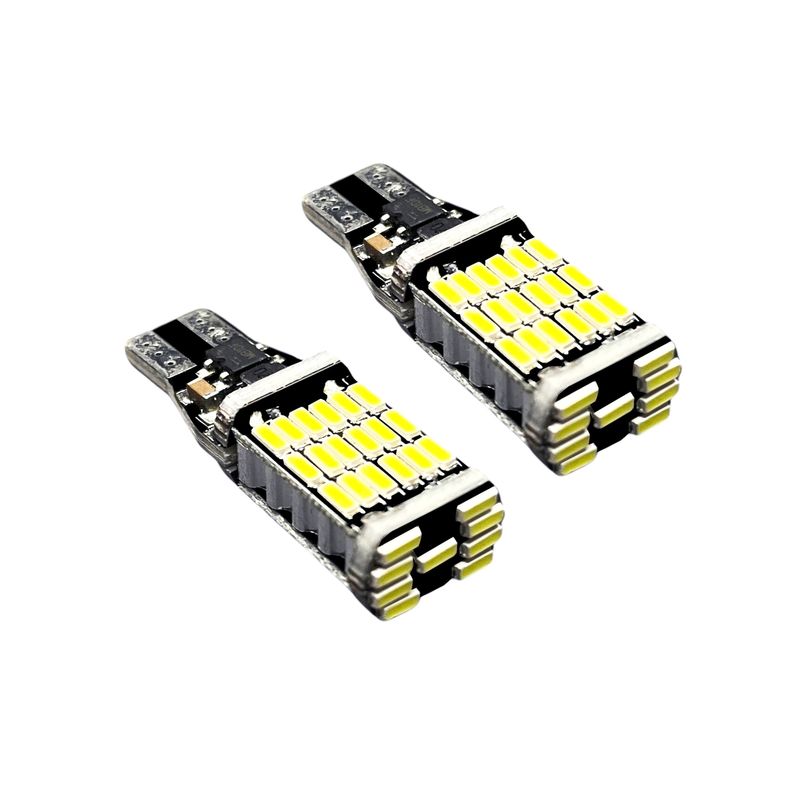 لامپ ال ای دی خودرو اف اچ دی مدل t15 45 wht مناسب برای چراغ دنده عقب کوییک بسته دو عددی