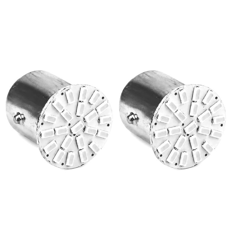 لامپ ال ای دی خودرو سام مدل فلش زن 22smd کد r2f پایه دو کنتاکت مجموعه دو‌عددی