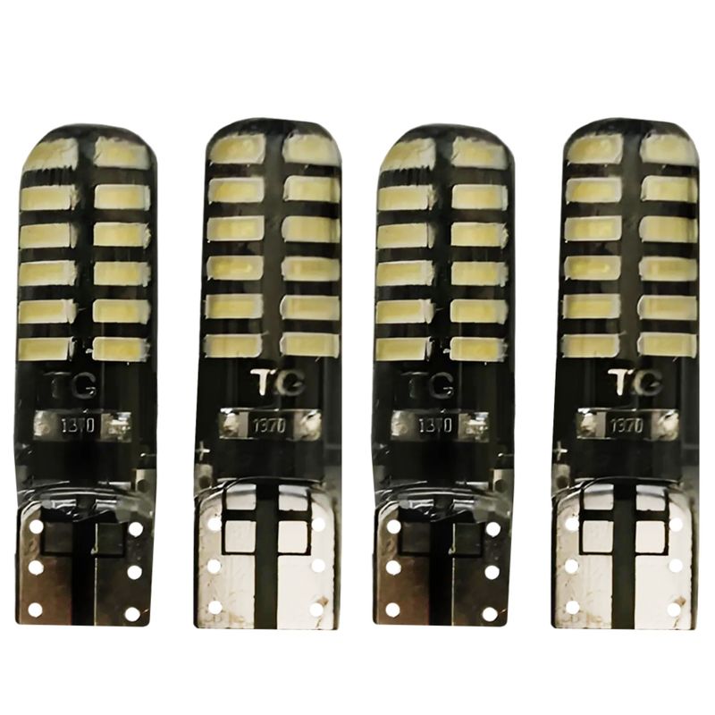 لامپ خودرو مدل 24smd t10 مجموعه 4 عددی