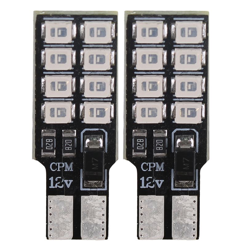 لامپ خودرو کاسپین مدل super led 16chip blue بسته دو عددی