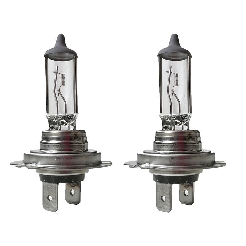 لامپ هالوژن خودرو اسرام مدل h7 12v 55w بسته دو عددی