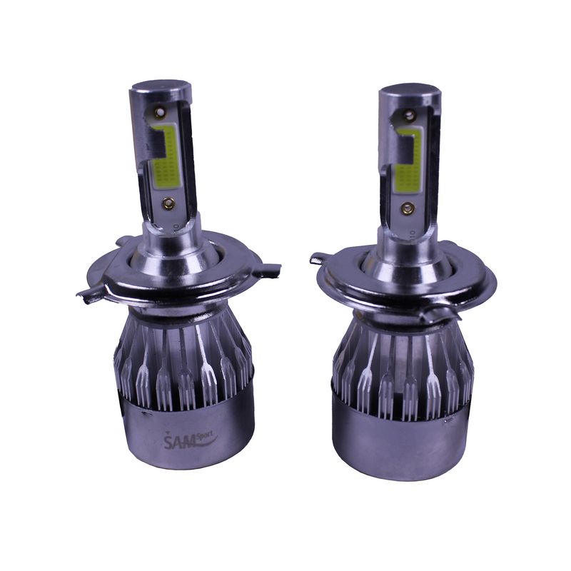 لامپ هدلایت خودرو سام مدل u10 پایه h4 بسته 2 عددی