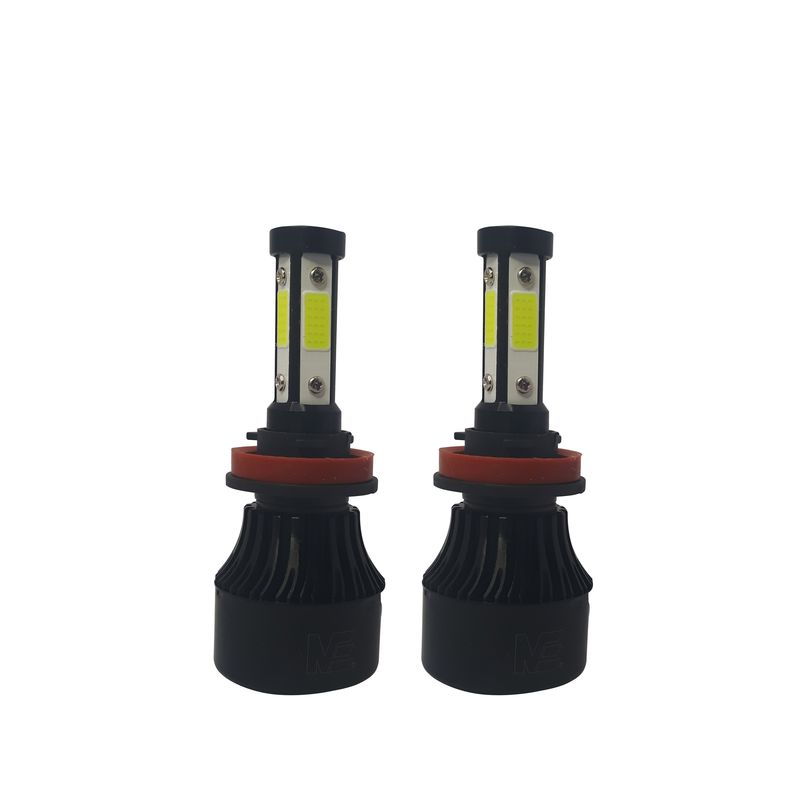 لامپ هدلایت خودرو مدل چهار طرفه کد h11 بسته دو عددی