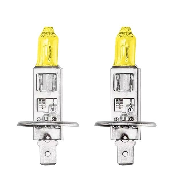 لامپ پرژکتور و چراغ جلو خودرو چیکال مدل h1 p 110 بسته 2 عددی