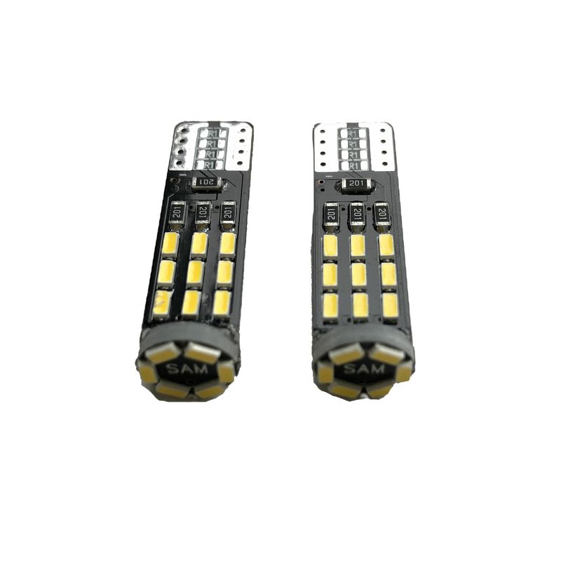 لامپ چراغ کوچک خودرو سام اسپرت مدل smdl24 بسته دو عددی