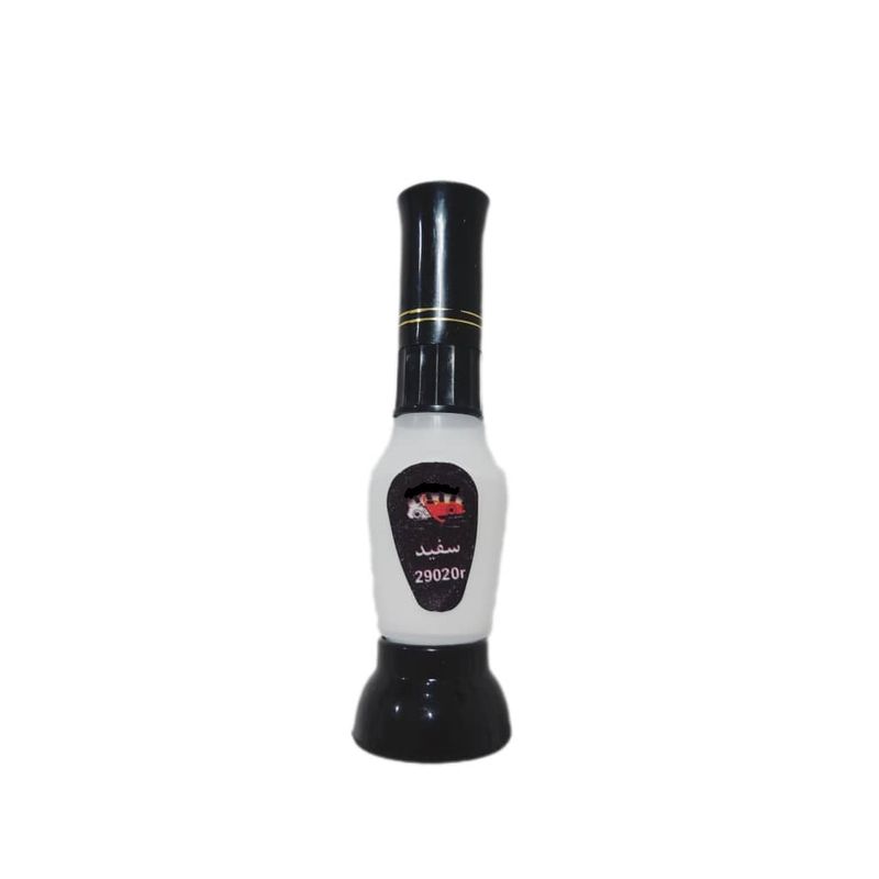 لاک خشگیر سفید بدنه خودرو مدل 2سره کد w20 29020 29020g 29019 حجم 20میلی لیتر