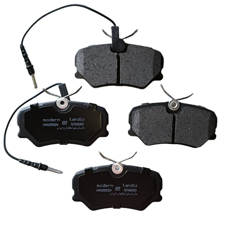 لنت ترمز جلو خودرو مدرن تندیس مدل mt00011 دو جفت مناسب برای پژو 405، پژو پارس، سمند، وانت آریسان 1
