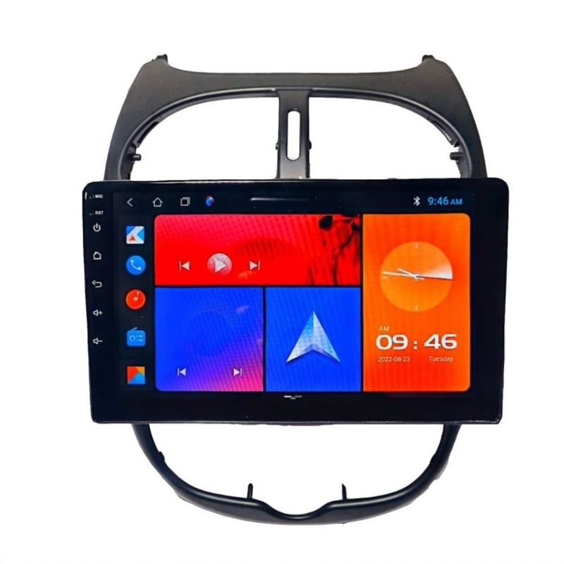مانیتور اندروید خودروی وینکا مدل a170 plus مناسب برای پژو 206