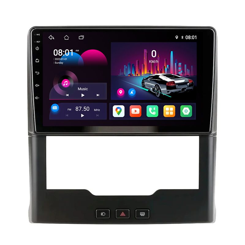 مانیتور اندورید خودرو ریمکس مدل x200 plus مناسب برای پراید 111