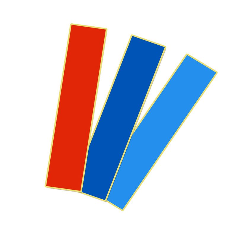 مجموعه 3 عددی برچسب خودرو مدل bmw   m power